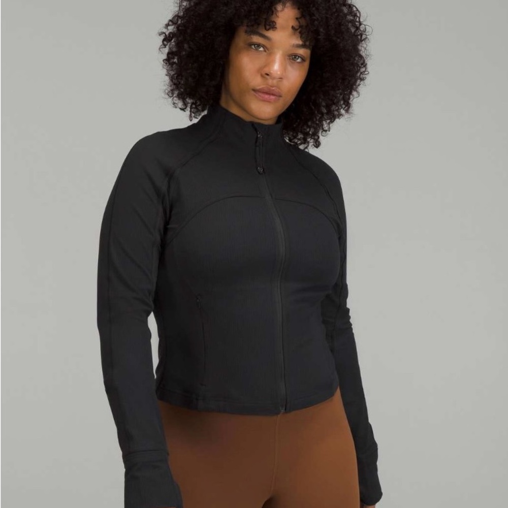 Lululemon Define Nulu Cropped RIBBED Jacket